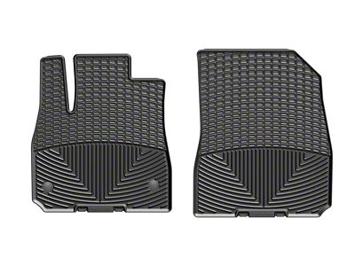 Weathertech 2016+ Chevy Malibu Front Rubber Mats - Black - W394