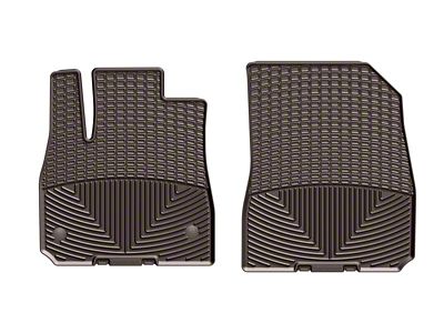 Weathertech 2016+ Chevy Malibu Front Rubber Mats - Cocoa - W394CO