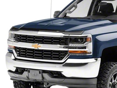 WeatherTech 2016+ Chevy Silverado Hood Protector - Black - 55109