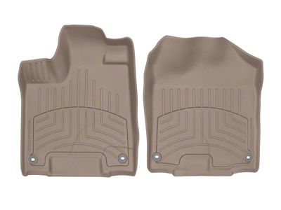 WeatherTech 2016+ Honda Pilot Front FloorLiner HP - Tan - 458391IM