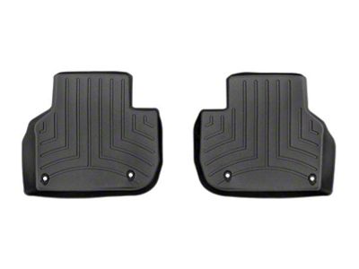 Weathertech 2016+ Jaguar XF Rear FloorLiner - Black - 4410032
