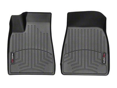 WeatherTech 2016+ Tesla Model X Front FloorLiner - Black - 448691