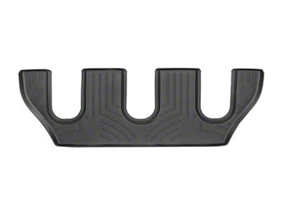 Weathertech 2016+ Tesla Model X Rear FloorLiner - Black 7-Passenger - 448693