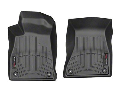 WeatherTech 2017+ Audi A4 Sedan Front FloorLiners - Black - 449371