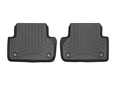 WeatherTech 2017+ Audi A4 Sedan Rear FloorLiner - Black - 449072