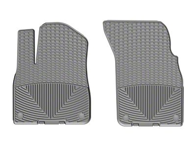 Weathertech 2017+ Audi Q7 Front Rubber Mats - Grey - W376GR