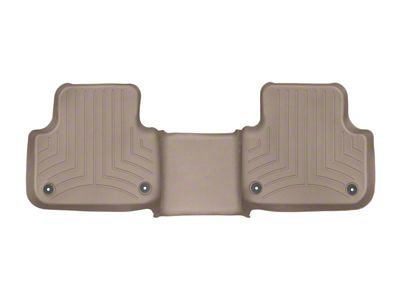 WeatherTech 2017+ Audi Q7 Rear FloorLiner - Tan - 458872