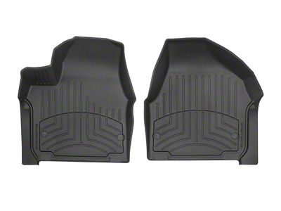 Weathertech 2017+ Chrysler Pacifica Front FloorLiner HP - Black - 449451IM
