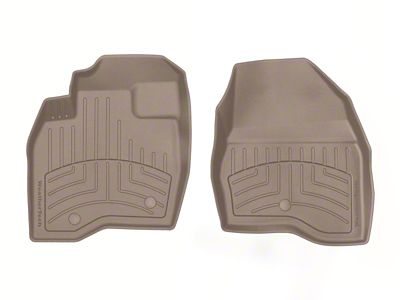 WeatherTech 2017+ Ford Explorer Front FloorLiner HP - Tan - 459811IM
