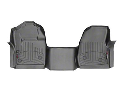 Weathertech 2017+ Ford F-250/F-350/F-450/F-550 Front FloorLiner-Black Vinyl Floor Only; Regular Cab - 4410281V