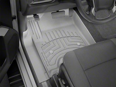 Weathertech 2017+ Ford F-250/F-350/F-450/F-550 SuperCab/SuperCrew Front Floorliner HP - Grey - 4610121IM