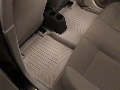 Weathertech 2017+ Jaguar XE Rear FloorLiner - Tan - 458642