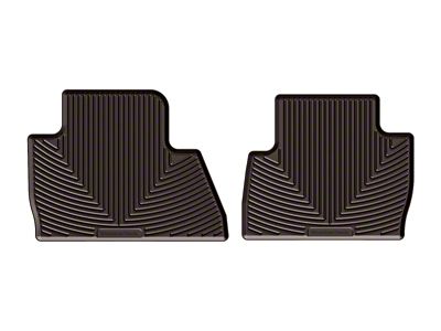 Weathertech 2017+ Mercedes-Benz E-Class Rear Rubber Mats - Cocoa - W432CO