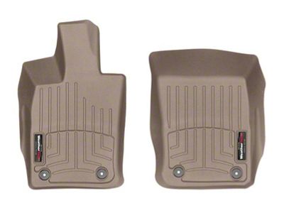 WeatherTech 2017+ Porsche Panamera Front FloorLiner - Tan - 4511801
