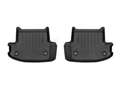 Weathertech 2018+ Audi A5/S5 Rear FloorLiner - Black Cabriolet - 449373