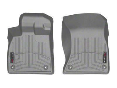WeatherTech 2018+ Audi Q5 Front FloorLiner - Grey - 4611461