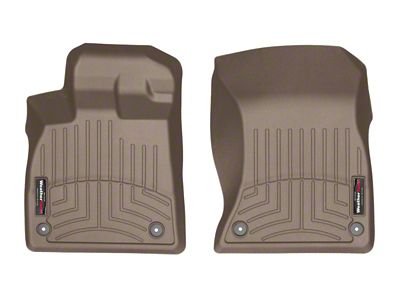 WeatherTech 2018+ Audi Q5 Front FloorLiner - Tan - 4511461