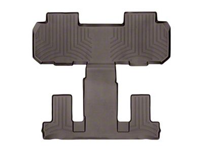 Weathertech 2018+ Chevrolet Traverse Rear FloorLiner - Cocoa 2nd Row - 4712282