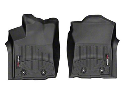 WeatherTech 2018+ Toyota Tacoma Front FloorLiner - Black (Fits Access/Double - 4412991
