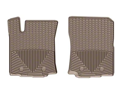 Weathertech 2018+ Toyota Tacoma Front Rubber Mats - Tan - W378TN