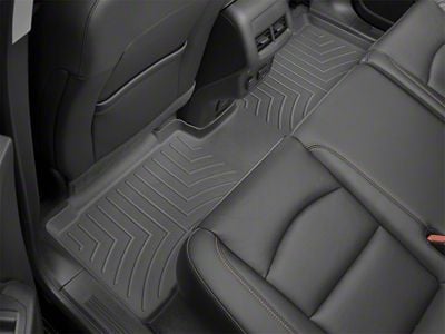 WeatherTech 22-24 Volvo XC60 Rear FloorLiner - Black (Standard Drivetrain) - 4412532