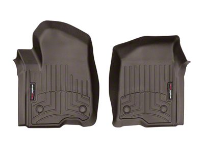 WeatherTech 2019+ Chevrolet Silverado 1500 Crew Cab Front FloorLiner - - 4714361
