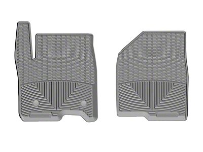 Weathertech 2019+ Chevrolet Silverado 1500 Crew Cab Front Rubber Mats - W489GR