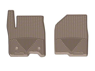 Weathertech 2019+ Chevrolet Silverado 1500 Crew Cab Front Rubber Mats - W489TN