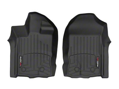 Weathertech 2019+ Ford Ranger Supercrew Front Floorliner - Black - 4415181
