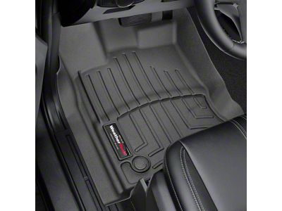 WeatherTech 2019+ Ford Ranger w/Vinyl Floors Front FloorLiner - Black - 4415181V