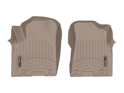 WeatherTech 2019+ Infiniti QX80 Front FloorLiner - Tan - 4515021