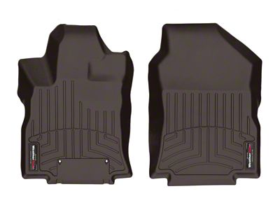 Weathertech 2019+ Subaru Ascent Front FloorLiners - Cocoa - 4714751