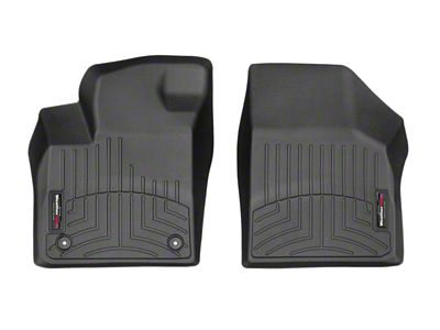 WeatherTech 2019+ Volkswagen Atlas Front FloorLiner - Black (w/o Passenger - 4415501
