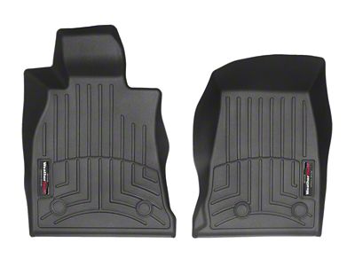 WeatherTech 2020+ Cadillac CT4 Front FloorLiner - Black - 4416181
