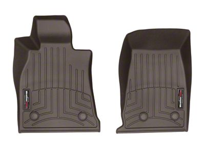 WeatherTech 2020+ Cadillac CT5 Front FloorLiner - Cocoa - 4716101