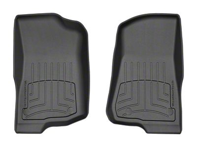 Weathertech 2020+ Jeep Gladiator Front FloorLiner HP - Black - 4413131IM