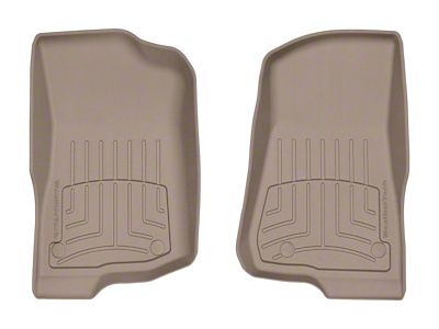 Weathertech 2020+ Jeep Gladiator Front FloorLiner HP - Tan - 4513131IM