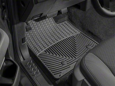 Weathertech 2020+ Jeep Gladiator Rear Rubber Mats - Black - W511