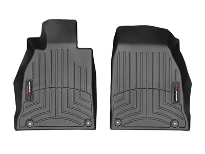 WeatherTech 2020+ Porsche 911 Carrera 4/4S/Cabriolet Front FloorLiners - Black - 4415881
