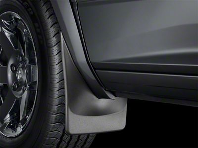 Weathertech 21-23 Ford Bronco Will Fit Factory Rock Rails/Tube Step No Drill Mudflaps - Black