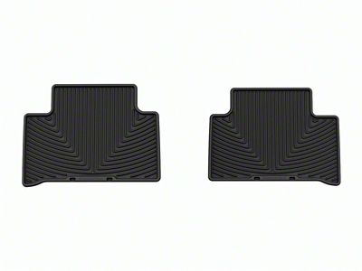 Weathertech 21-23 Kia Sorento Rear All-Weather Floor Mats - Black - W546