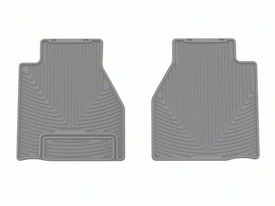 Weathertech 22-23 Nissan Frontier Rear Rubber Mats - Grey - W610GR