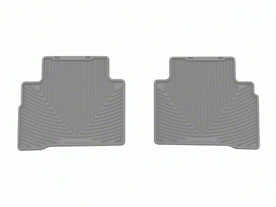 Weathertech 22-24 Hyundai Tucson Rear All-Weather Floor Mats - Grey - W642GR