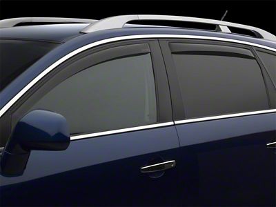Weathertech 22-25 Infiniti QX60 Front&Rear Side Window Deflectors - Dark - 841052IM