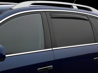 Weathertech 22-25 Infiniti QX60 Rear Side Window Deflectors - Dark - 831052IM