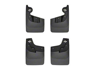 Weathertech 23-24 Chevrolet Colorado No Drill Front & Rear MudFlaps - 110183-120183