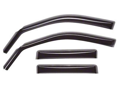 Weathertech Front & Rear Side Window Deflectors - Dark (23-24 Toyota Sequoia)