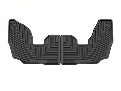 Weathertech 23-25 Honda Pilot Rear All-Weather Floor Mats - Black - W666