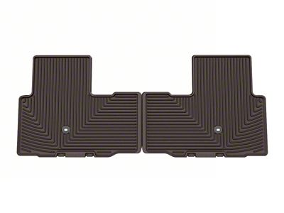 Weathertech 23-25 Honda Pilot Rear All-Weather Floor Mats - Cocoa - W665CO