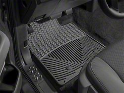 Weathertech All-Weather Front Rubber Floor Mats; Black (82-93 Chevrolet S10 Pickup)